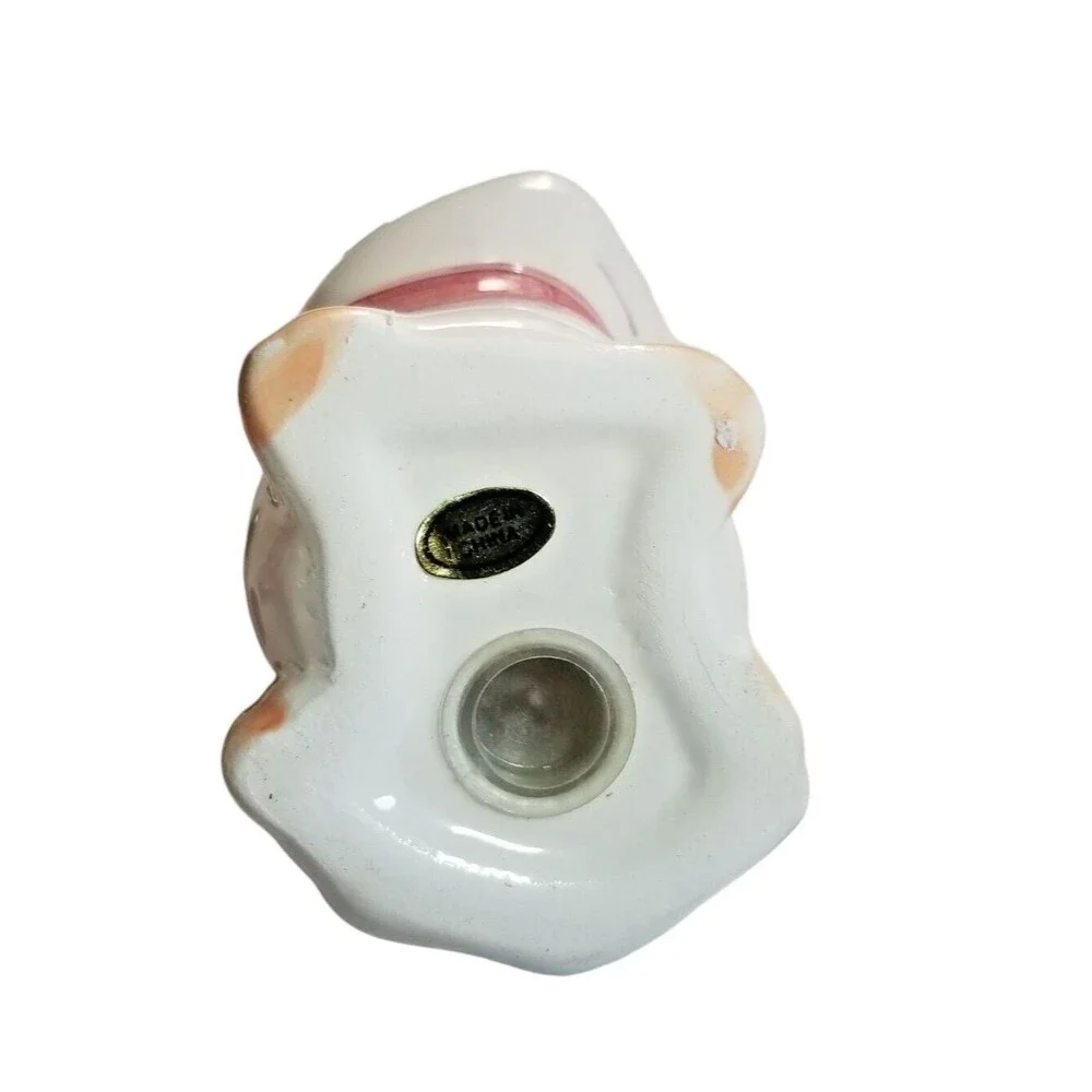 Moo Cow Salt & Pepper Shaker Set Rustic Farmhouse CHIC Ceramic Cottage Core
